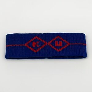 Kansas Jayhawks‎ Headband Ear Warmer Vintage Red Blue